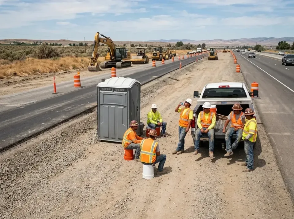 highway-road-construction-crew-007 — frequently asked questions, Porta Potty and Restroom Rentals in Campbellsville, KY